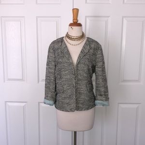 Ann Taylor tweed jacket size 12 (EUC!)